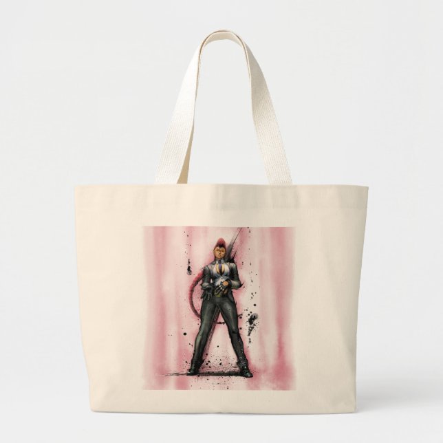 Viper Standing Large Tote Bag (Front)