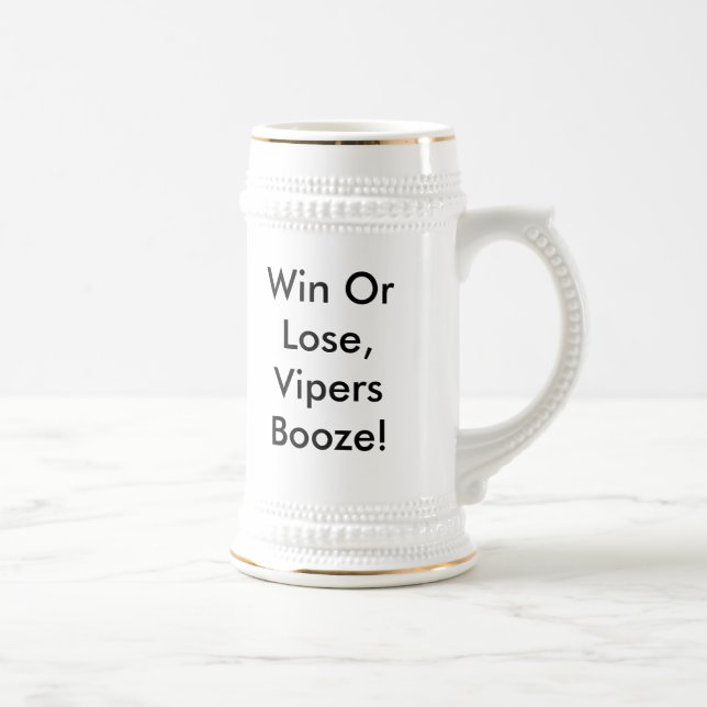 Vipers Beer Stein (Right)