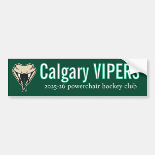 Vipers bumper sticker
