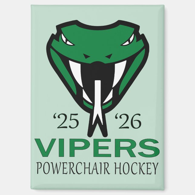 Vipers magnet (Front)