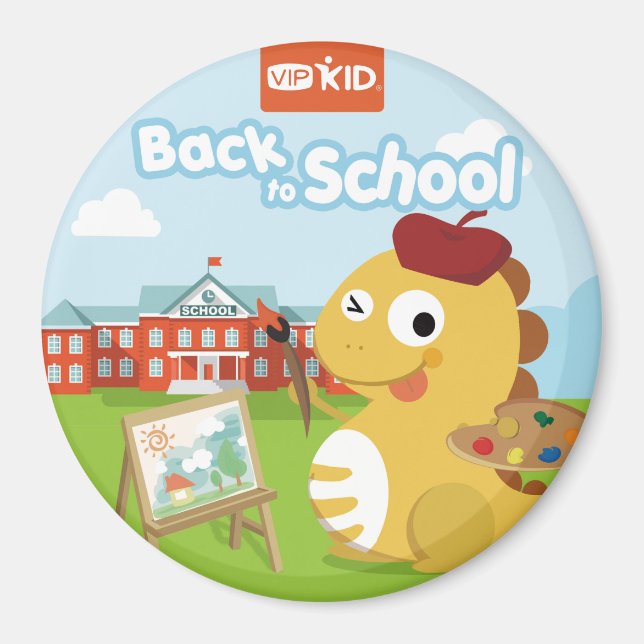 VIPKID Back to School Magnet 4 (Front)