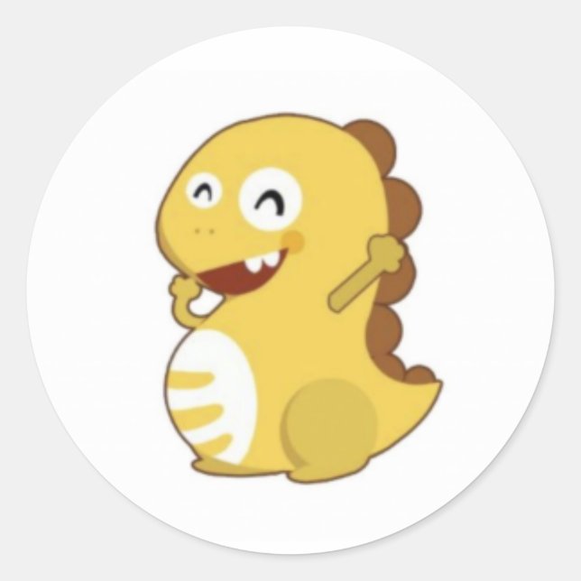 VIPKID Dino Sticker (Front)