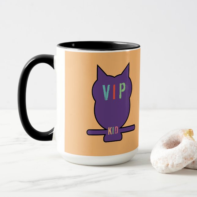 VIPKID OWL CUP & MUG. (With Donut)