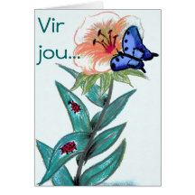 Vir jou - Afrikaanse Groetekaartjie