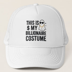 Viral 2025 Billionaire Ghost Halloween Trucker Hat