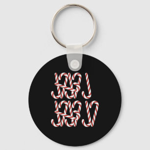 Viral 67 Candy Canes Tally Marks Xmas Holiday Teac Keychain