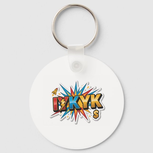 ViralVibes Collection Keychain (Front)