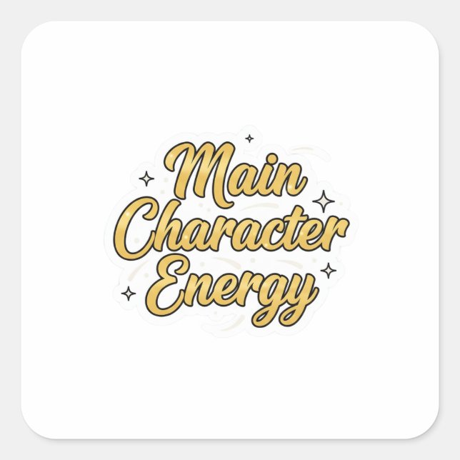 ViralVibes Collection Square Sticker (Front)