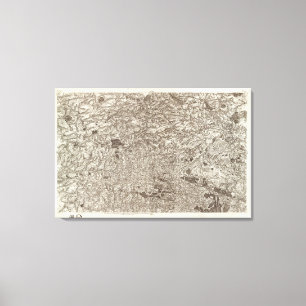 Vire, Avranches Canvas Print