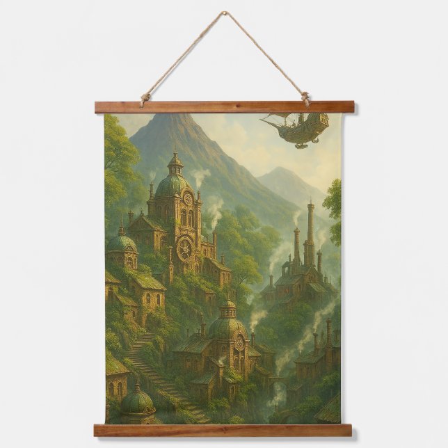 Viremoor Steamgate Hanging Tapestry (Front)