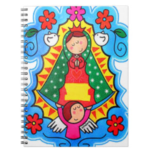 VIRGEN DE GUADALUPE CARICATURA 02 CUSTOMIZABLE PRO NOTEBOOK