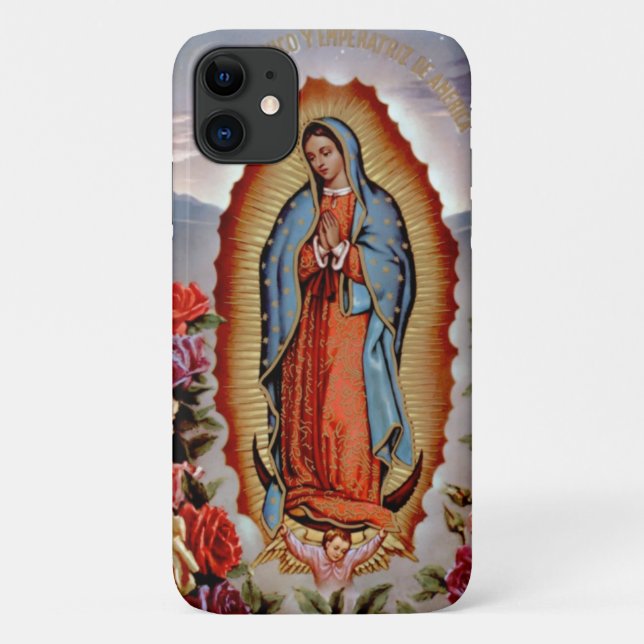 Virgen De Guadalupe Case-Mate iPhone Case (Back)