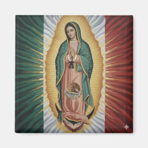 Virgen de Guadalupe - Mexico Magnet