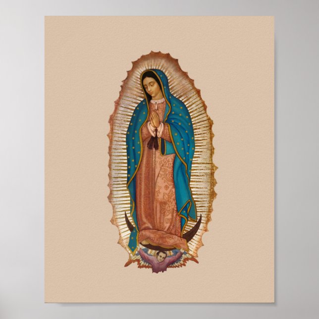 Virgen de Guadalupe Poster (Front)