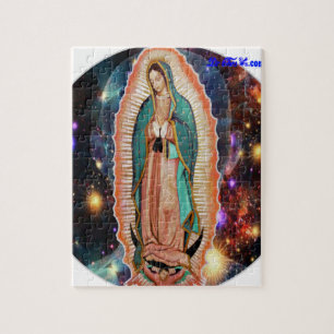 VIRGEN DE GUADALUPE UNIVERSO  CUSTOMIZABLES JIGSAW PUZZLE