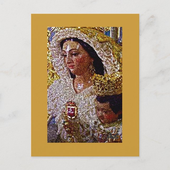 VIRGEN DE LAS MERCEDES POSTCARD (Front)
