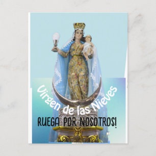Virgen de las Nieves Postcard