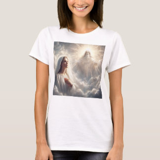 Virgen y Bendición Celestial T-Shirt