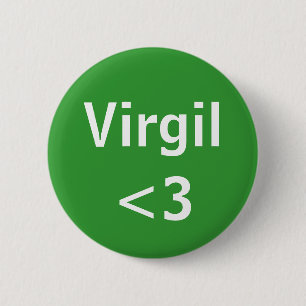 Virgil <3 2 inch round button