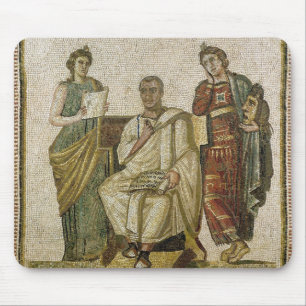 Virgil  and the Muses, from Sousse Mouse Pad