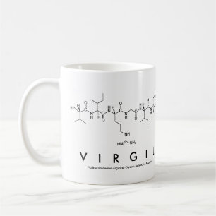 Virgil peptide name mug