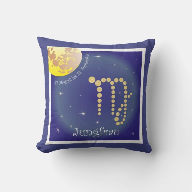 Virgin 23 August to 23 September pillow (Front)