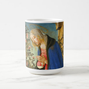 VIRGIN ADORING SLEEPING CHRIST CHILD COFFEE MUG