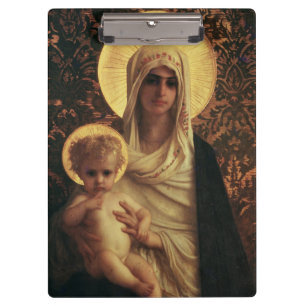 Virgin and Child, 1872 Clipboard