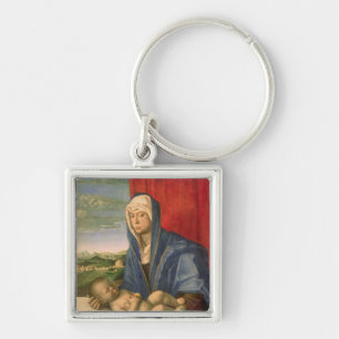 Virgin and Child 3 Keychain