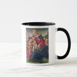Virgin and Child and angel musicians Mug
