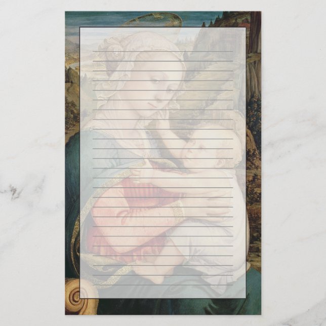 Virgin and Child, c.1465 Stationery (Front)
