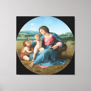 Virgin and Child Canvas Print