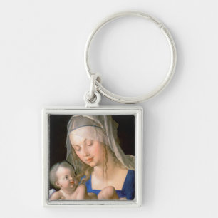 Virgin and child holding a half-eaten pear, 1512 keychain
