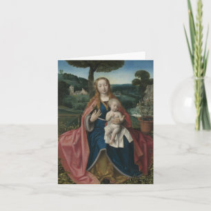 Virgin and Child in Landscape Provoost Fine Art Card