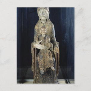 Virgin and Child in Majestd, from Forez Postcard