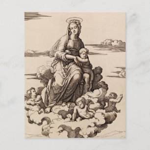 Virgin and Child in the Clouds Flyer