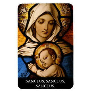 Virgin and Child Jesus flexible magnet