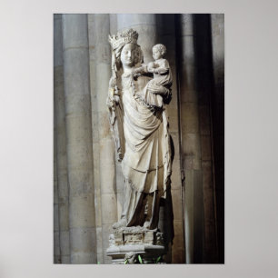 Virgin and Child, known as Notre-Dame de Paris Poster