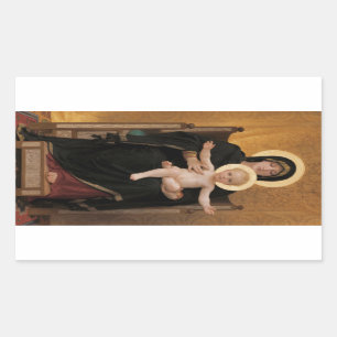 Virgin and Child Sticker