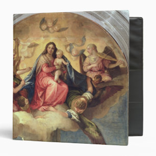 Virgin and Child with angel musicians Binder