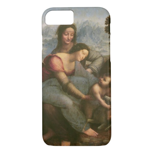 Virgin and Child with St. Anne, c.1510 Case-Mate iPhone Case (Back)