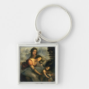 Virgin and Child with St. Anne, c.1510 Keychain
