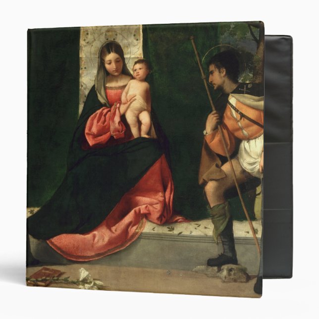 Virgin and Child with St. Anthony of Padua Binder (Front/Inside)