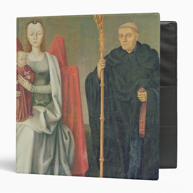 Virgin and Child with St. Benedict Binder (Front/Inside)