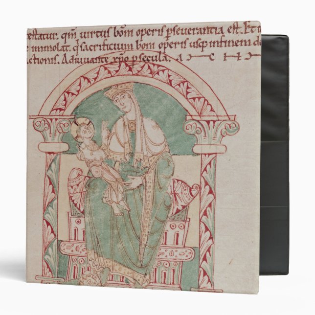 Virgin and Child with St. Gregory the Great Binder (Front/Inside)