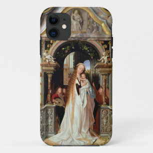 Virgin and Child with Three Angels, central panel iPhone 11 Case
