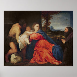 Virgin and Infant Poster