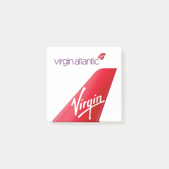 virgin atlantic  post-it notes (Front)