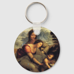 Virgin & Child w/ St.Anne & Lamb Keychain