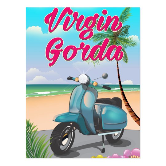 Virgin Gorda British virgin Islands Postcard